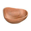 Acaciaware Rustic Bowl, 8"L X 6"W X 4"H